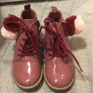 Zara pink boots